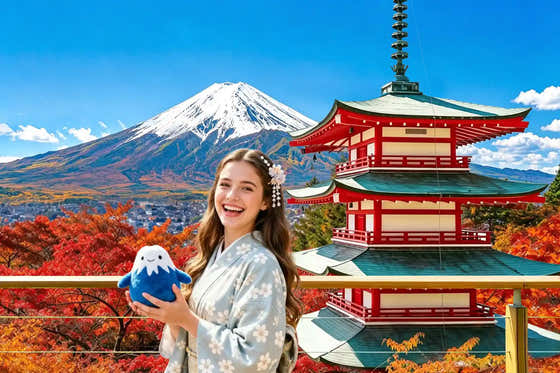 Private Mt. Fuji Day Tour: Chureito Pagoda, Kawaguchiko & Oshino Hakkai from Tokyo