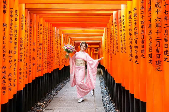 Nara, Fushimi Inari Taisha & Arashiyama from Kyoto/Osaka