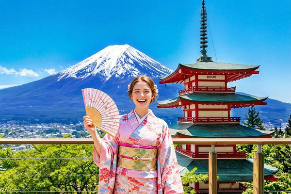 Mt. Fuji, Chureito Pagoda, Kawaguchiko & Oshino Hakkai from Tokyo