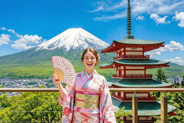 Mt. Fuji, Chureito Pagoda, Kawaguchiko & Oshino Hakkai from Tokyo