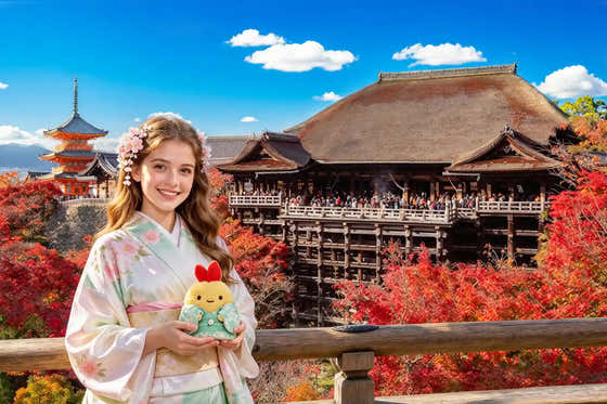 Kinkaku-ji, Kiyomizu-dera, and Byōdō-in from Kyoto/Osaka
