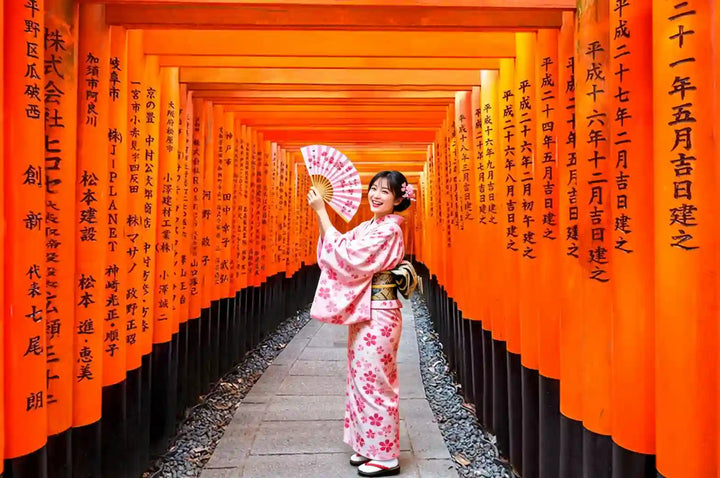 Arashiyama Sagano Train, Nara Park, Fushimi Inari Taisha Tour from Osaka