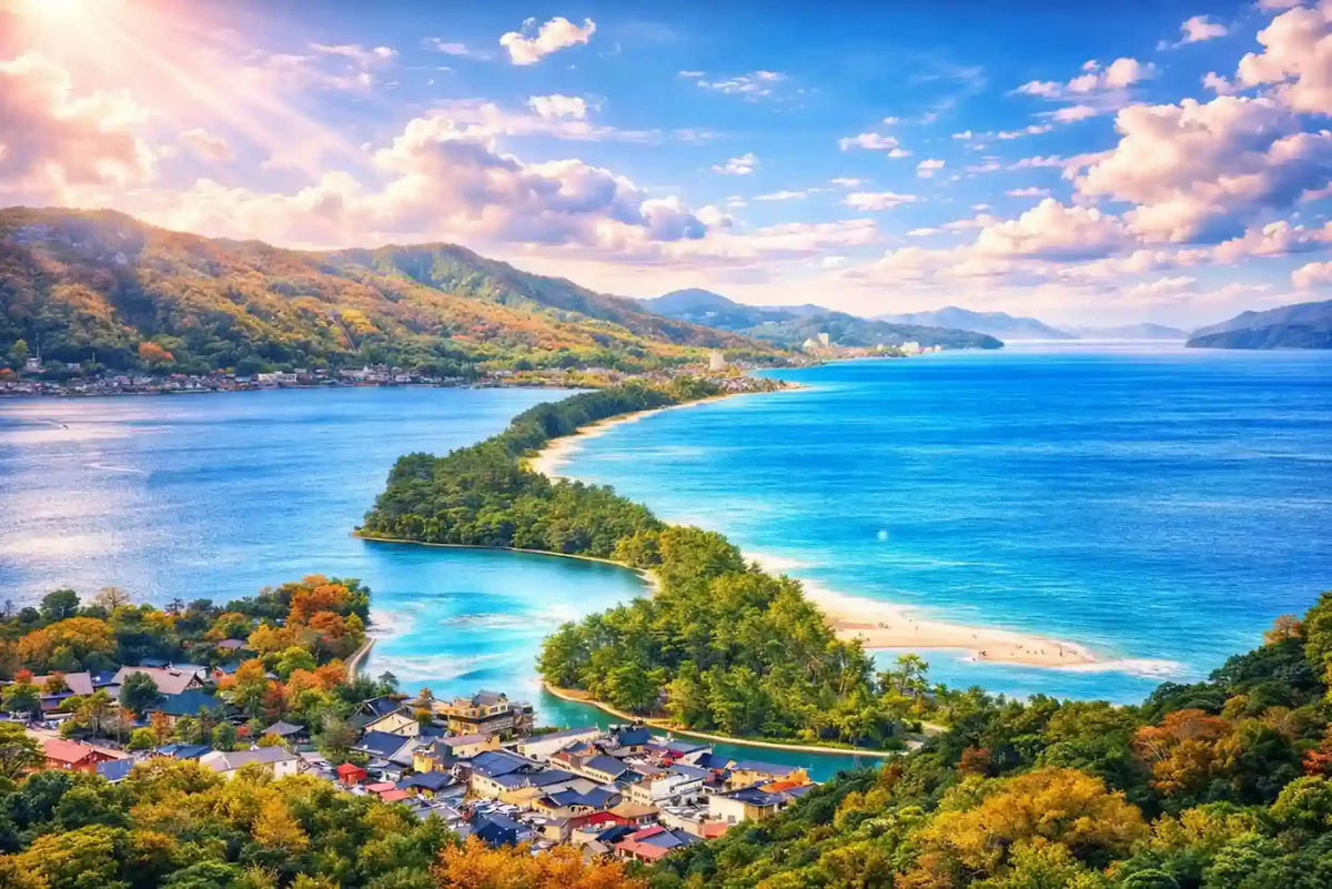 Private Amanohashidate, Ine Funaya & Miyama Tour from Kyoto/Osaka