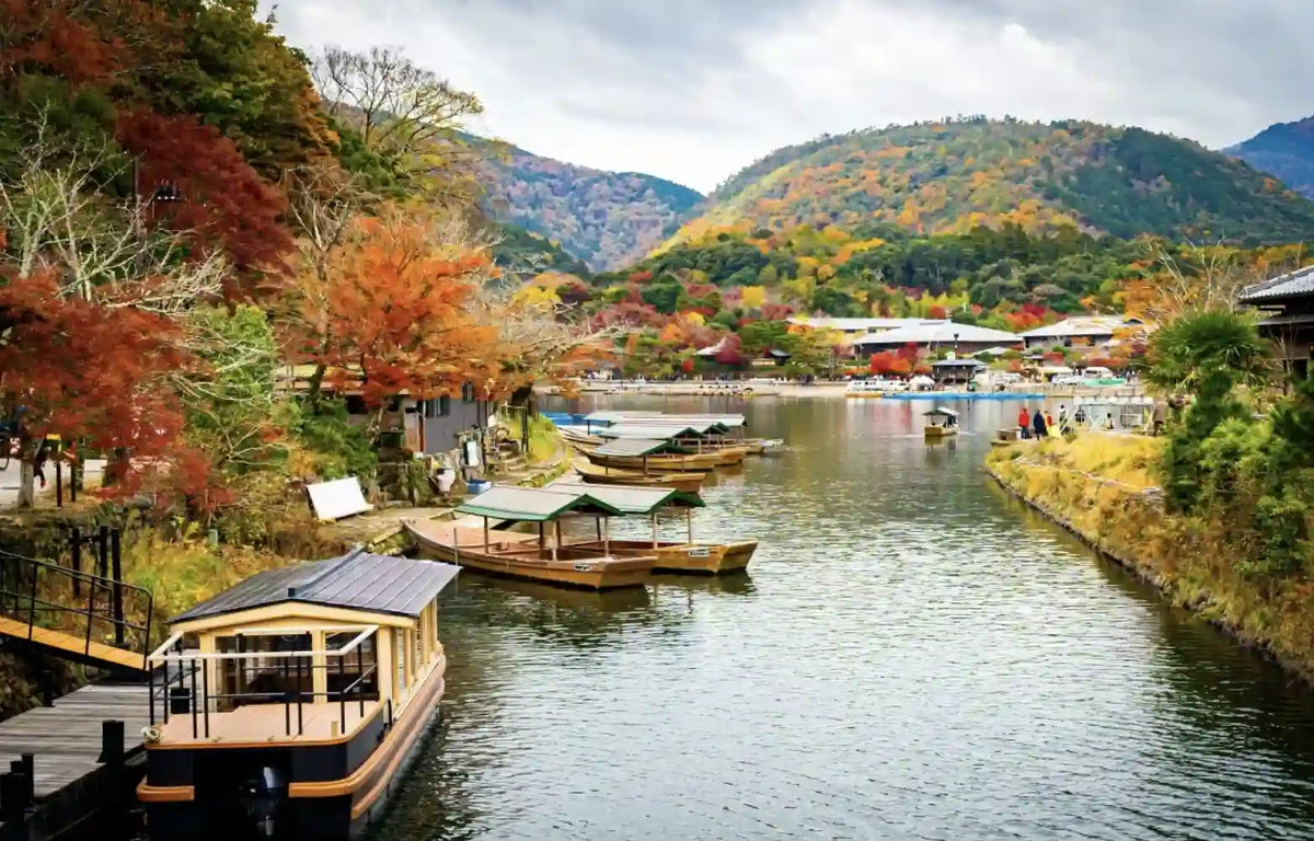 Katsuo-ji, Arashiyama & Kinkaku-ji from Kyoto/Osaka