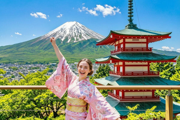 Private Mt. Fuji Tour Chureito Pagoda Lake Kawaguchi & Oshino Hakkai from Tokyo