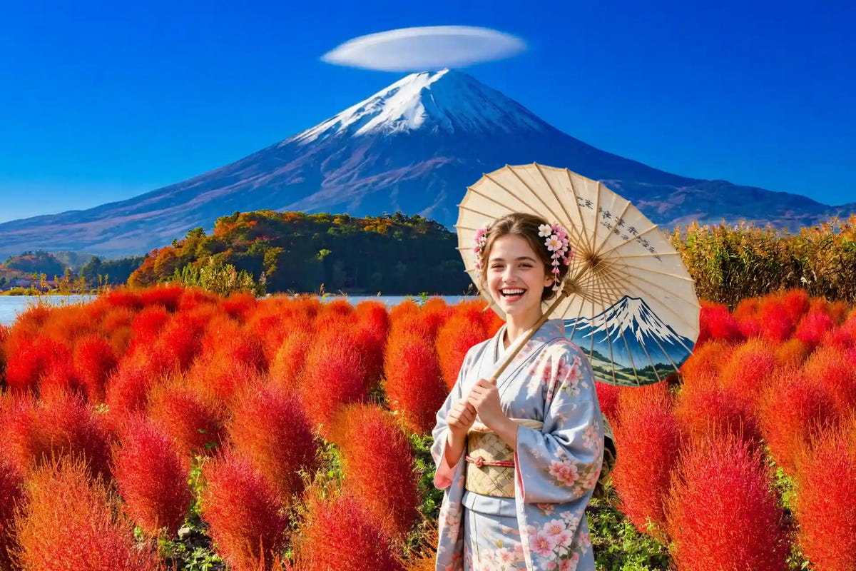 Mt. Fuji Day Tour: Chureito Pagoda, Lake Kawaguchi & Oshino Hakkai from Tokyo