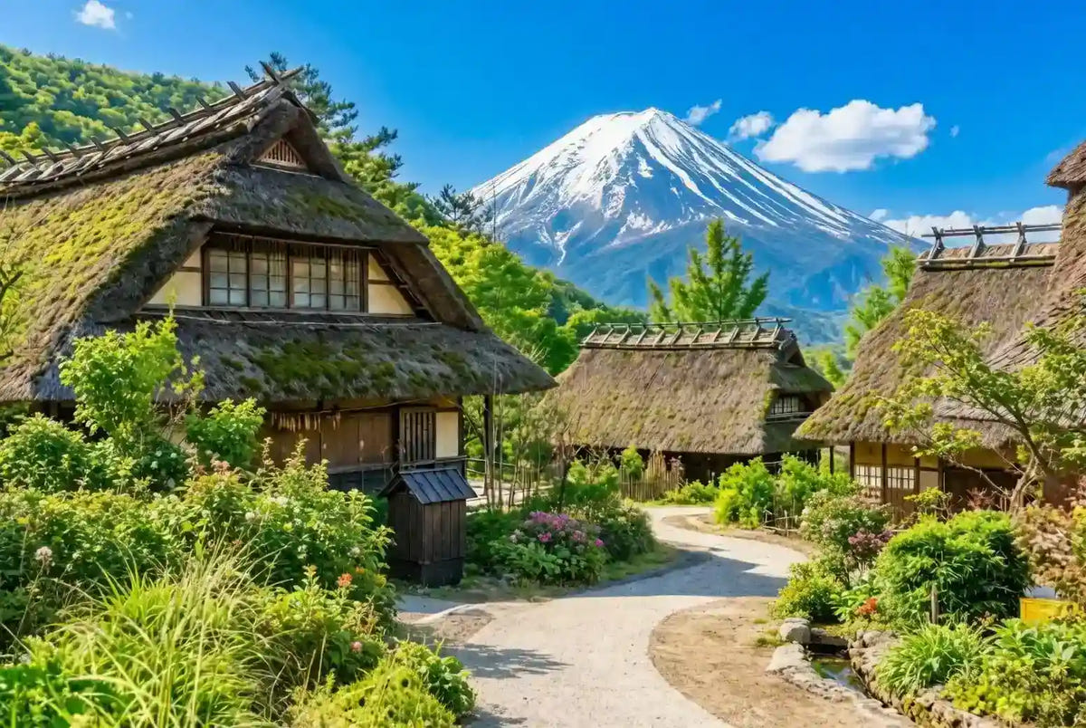 Mt. Fuji Day Tour: Saiko Iyashi-no-Sato, Kawaguchiko & Chureito Pagoda from Tokyo